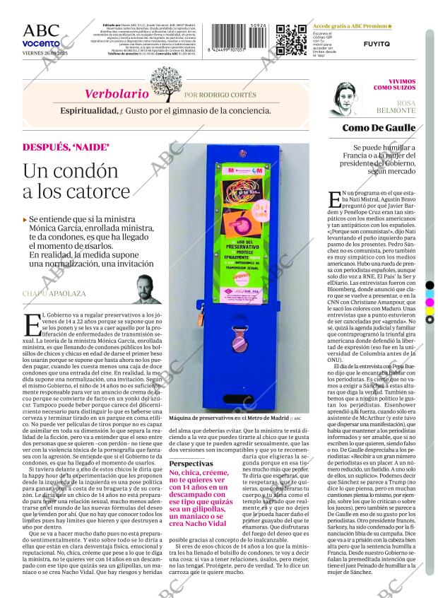 ABC MADRID 26-09-2025 página 64