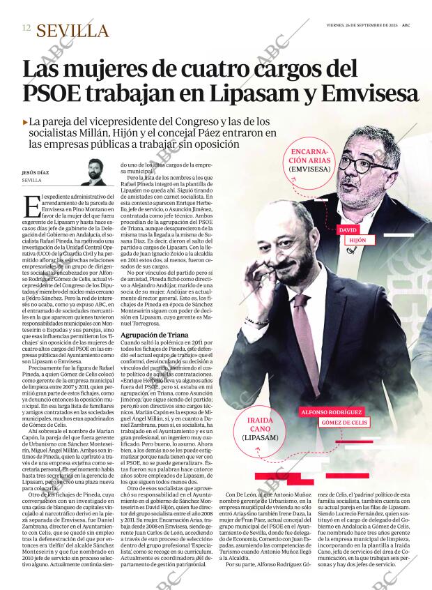 ABC SEVILLA 26-09-2025 página 12