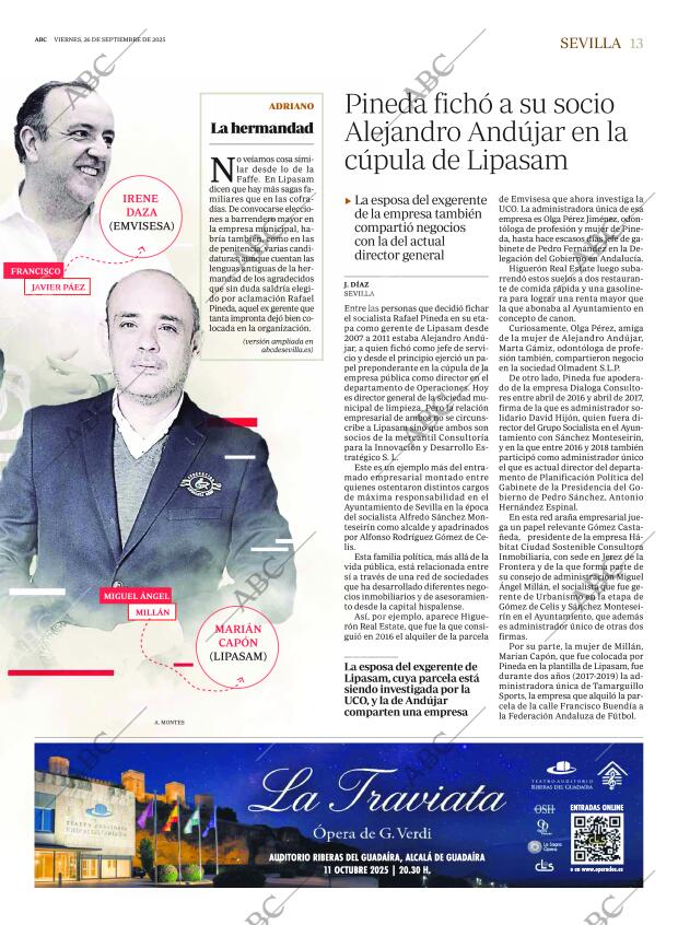 ABC SEVILLA 26-09-2025 página 13