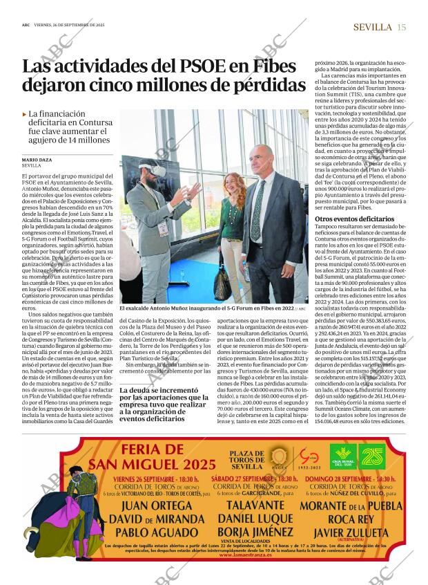 ABC SEVILLA 26-09-2025 página 15