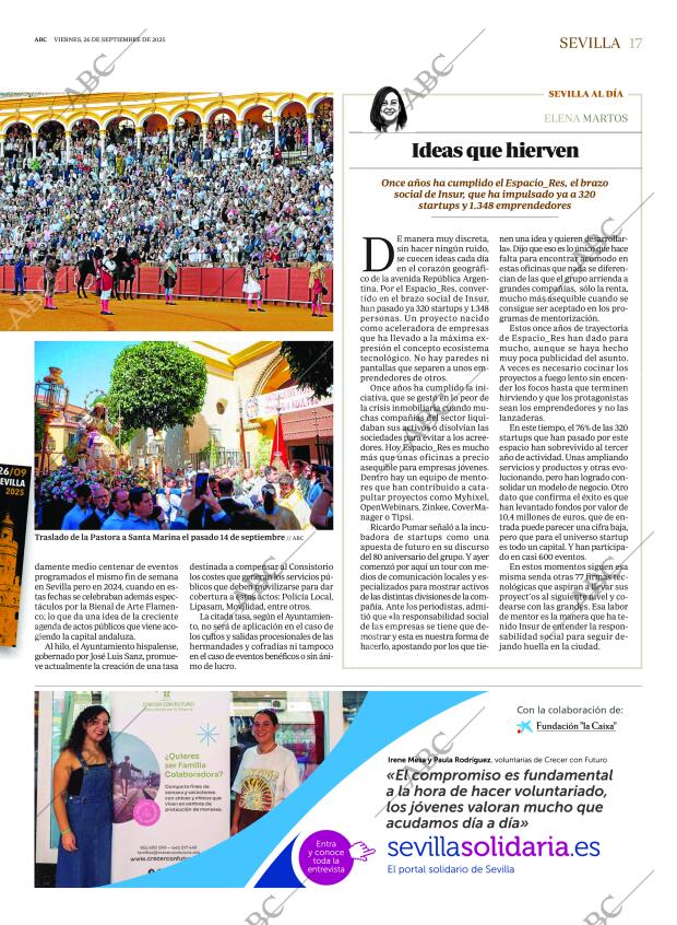 ABC SEVILLA 26-09-2025 página 17