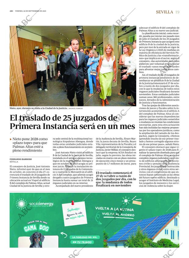 ABC SEVILLA 26-09-2025 página 19