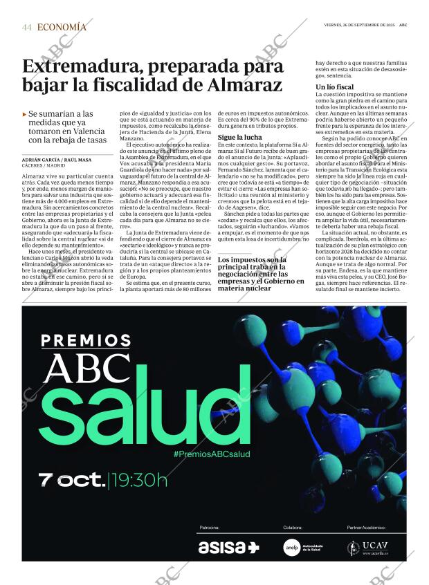 ABC SEVILLA 26-09-2025 página 44