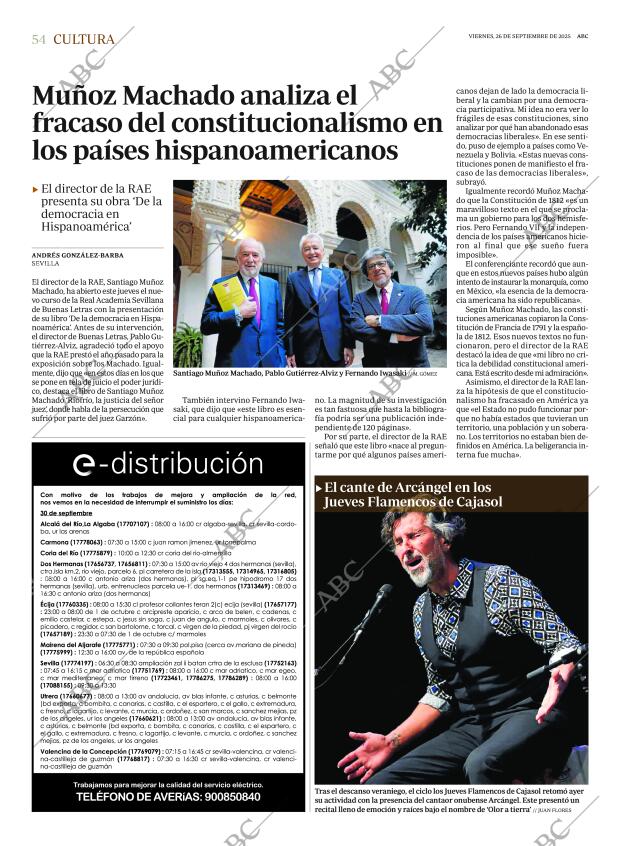 ABC SEVILLA 26-09-2025 página 54