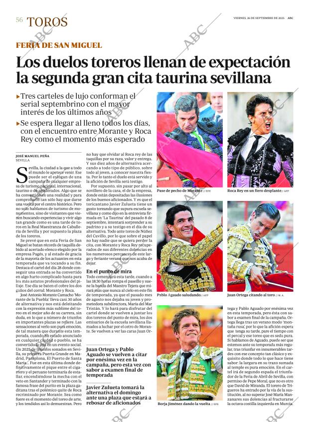 ABC SEVILLA 26-09-2025 página 56