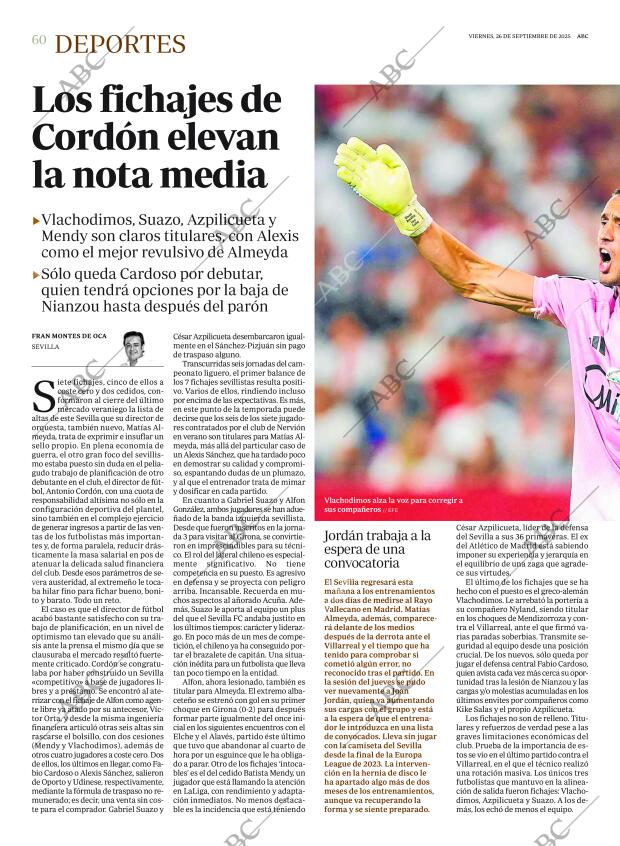 ABC SEVILLA 26-09-2025 página 60