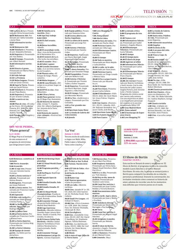 ABC SEVILLA 26-09-2025 página 71