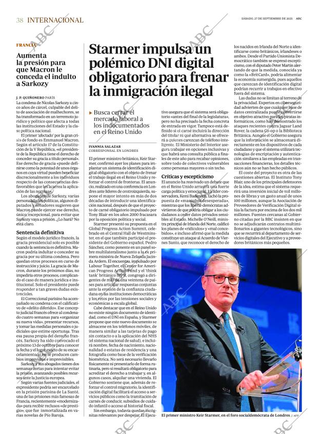 ABC CORDOBA 27-09-2025 página 38