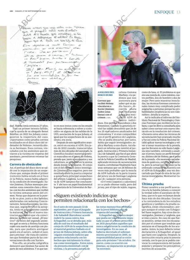 ABC MADRID 27-09-2025 página 13