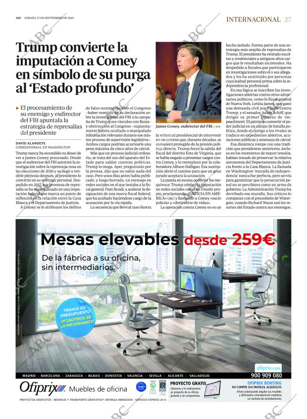 ABC MADRID 27-09-2025 página 27