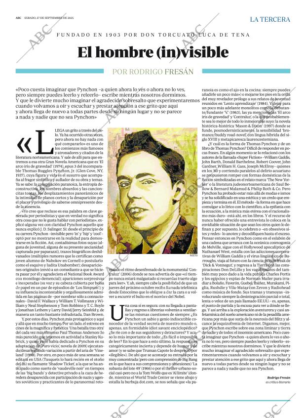 ABC MADRID 27-09-2025 página 3