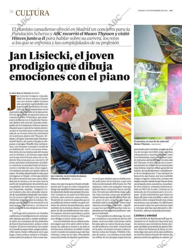 ABC MADRID 27-09-2025 página 38