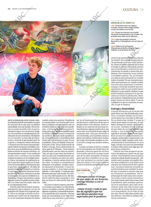 ABC MADRID 27-09-2025 página 39