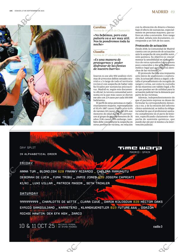 ABC MADRID 27-09-2025 página 49