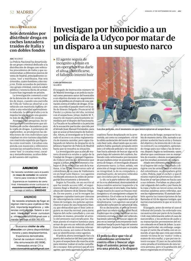 ABC MADRID 27-09-2025 página 52