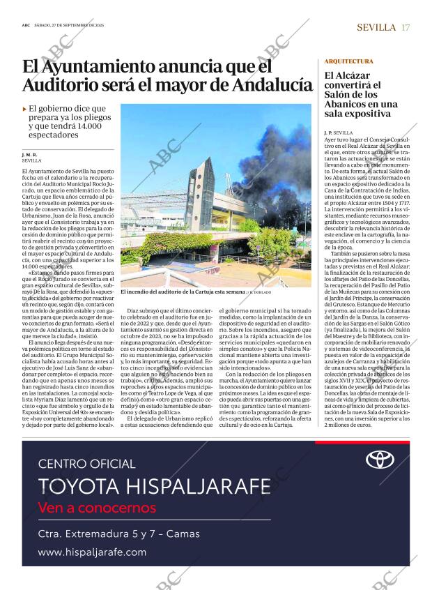 ABC SEVILLA 27-09-2025 página 17