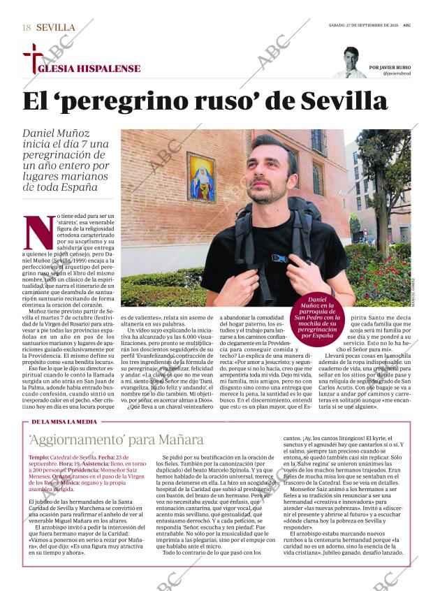 ABC SEVILLA 27-09-2025 página 18