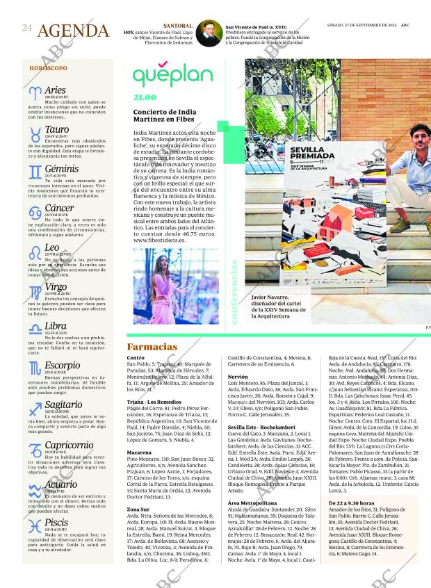 ABC SEVILLA 27-09-2025 página 24
