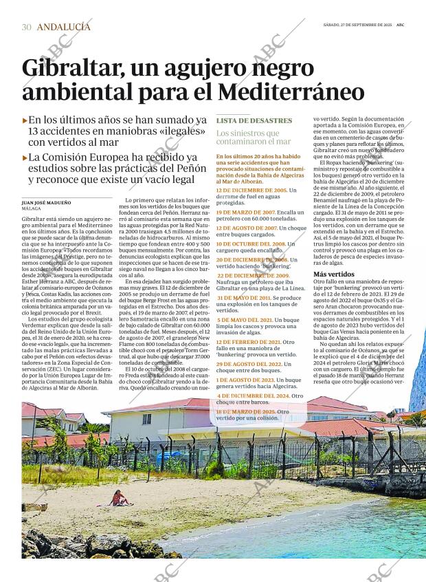 ABC SEVILLA 27-09-2025 página 30
