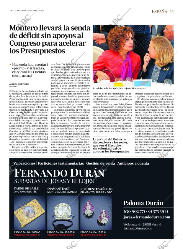 ABC SEVILLA 27-09-2025 página 35