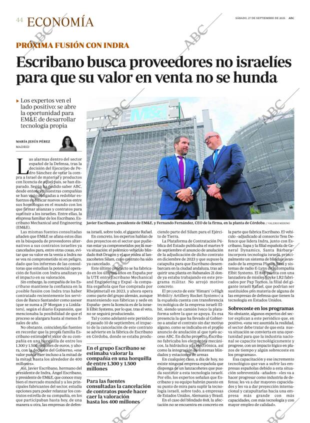 ABC SEVILLA 27-09-2025 página 44