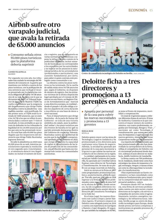 ABC SEVILLA 27-09-2025 página 45