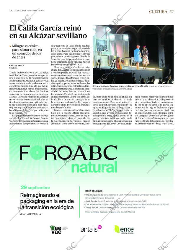 ABC SEVILLA 27-09-2025 página 57