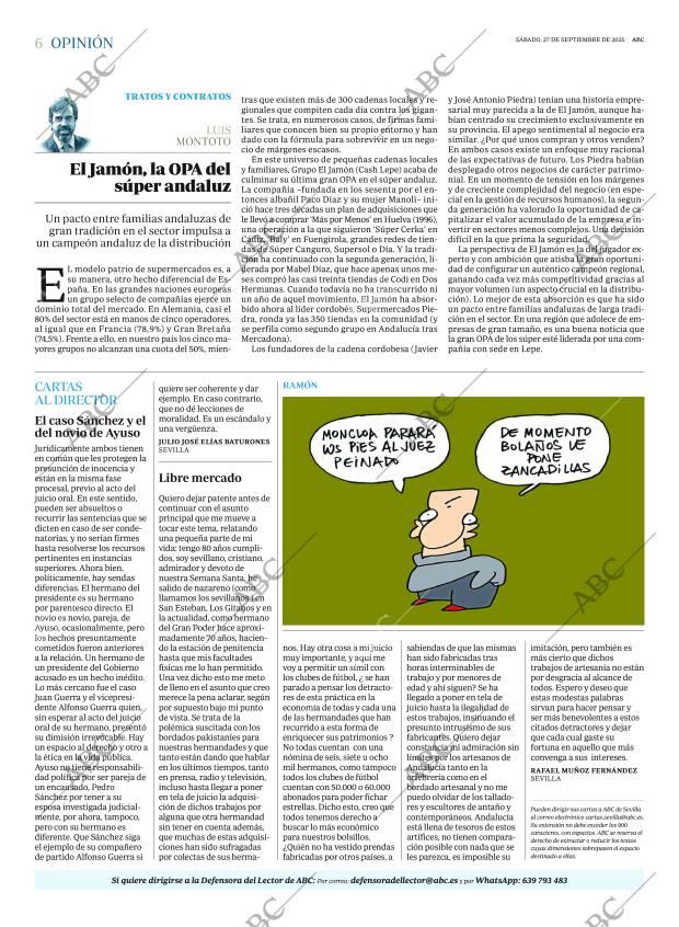 ABC SEVILLA 27-09-2025 página 6