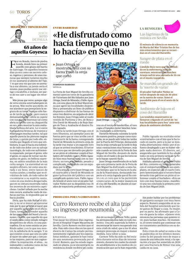 ABC SEVILLA 27-09-2025 página 60