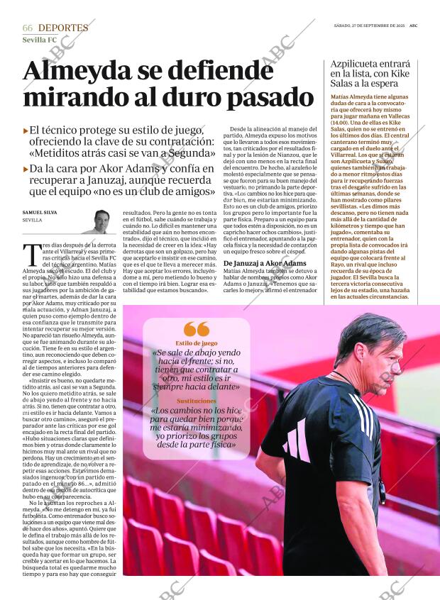 ABC SEVILLA 27-09-2025 página 66