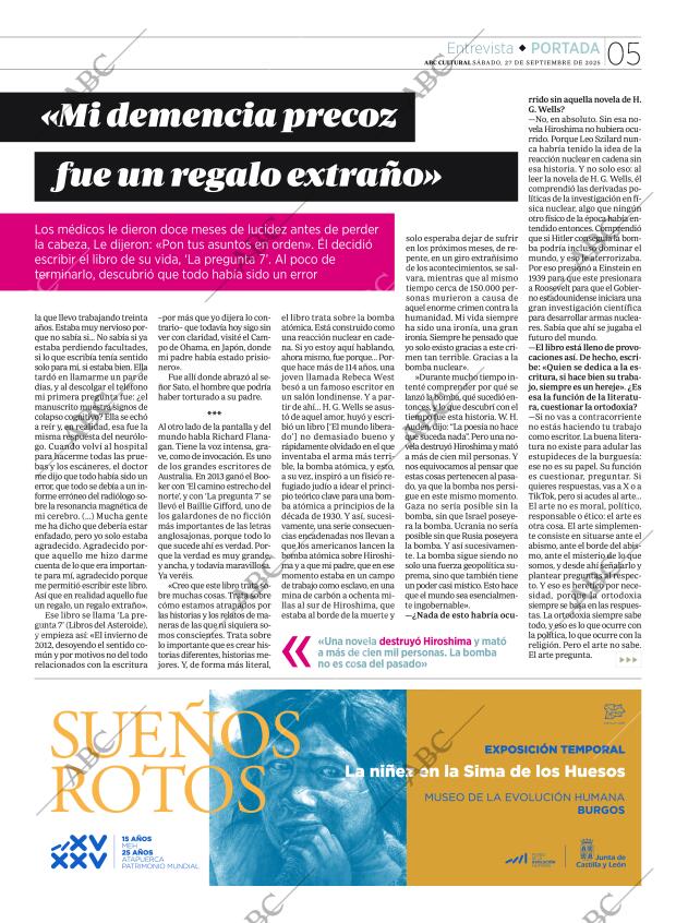 CULTURAL MADRID 27-09-2025 página 5