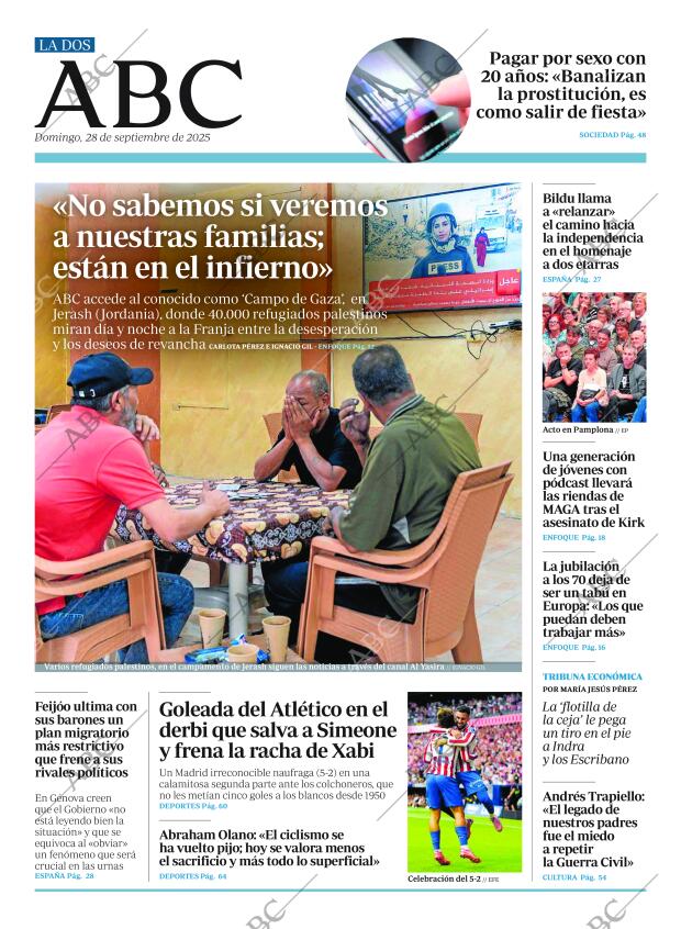 ABC MADRID 28-09-2025 página 2