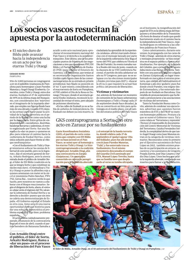 ABC MADRID 28-09-2025 página 27