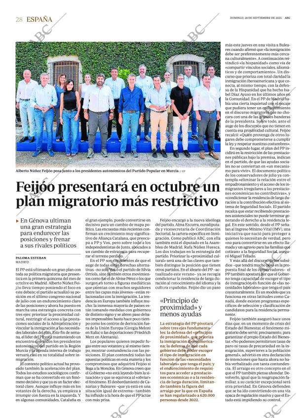 ABC MADRID 28-09-2025 página 28