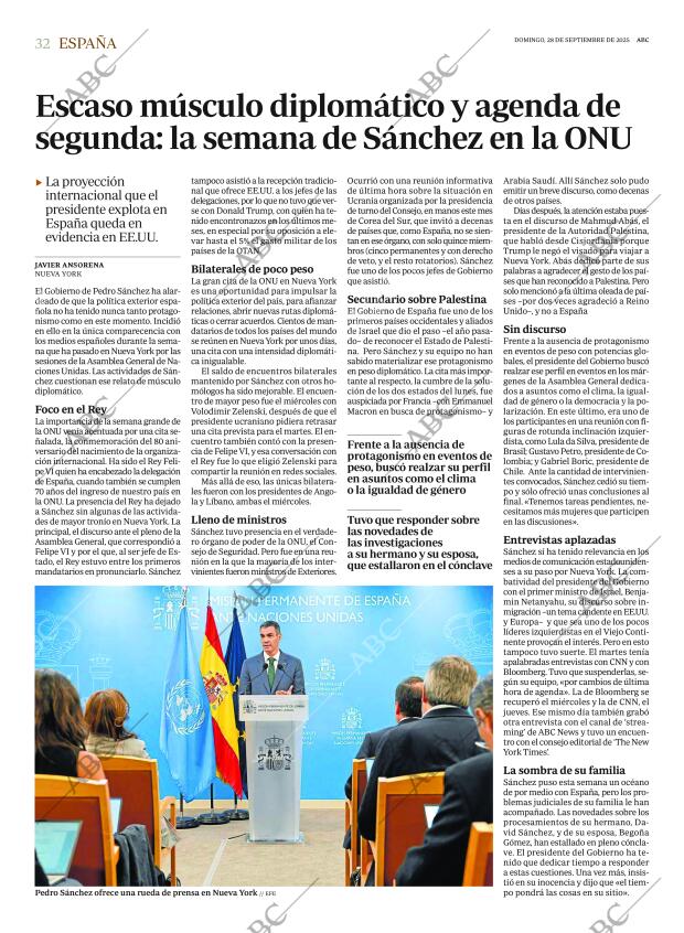 ABC MADRID 28-09-2025 página 32