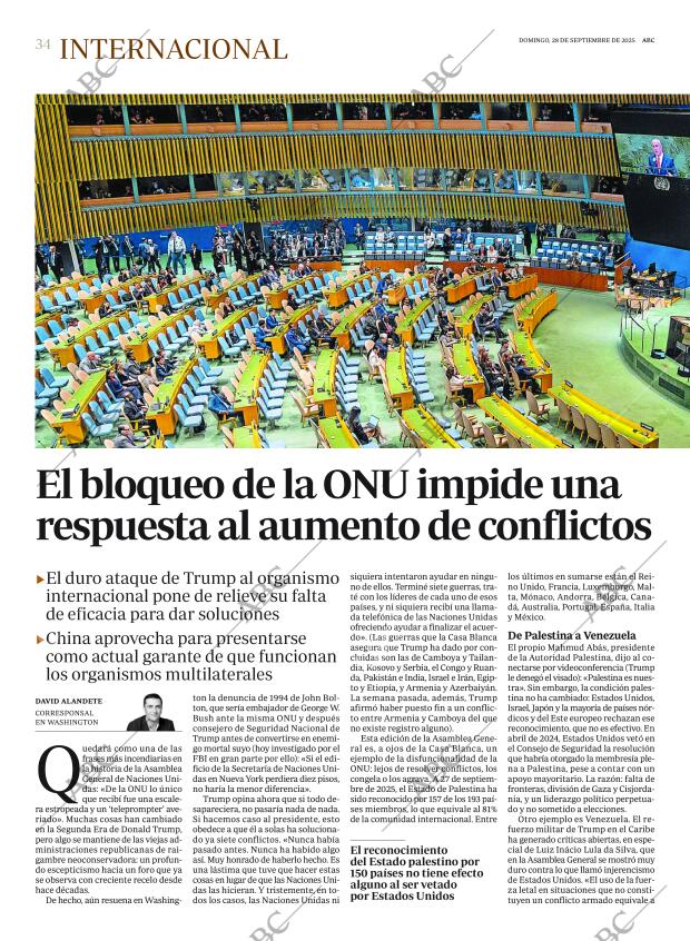 ABC MADRID 28-09-2025 página 34