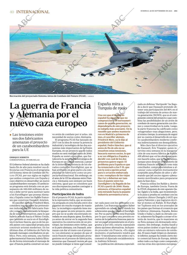 ABC MADRID 28-09-2025 página 40