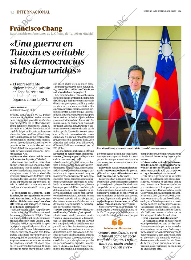 ABC MADRID 28-09-2025 página 42