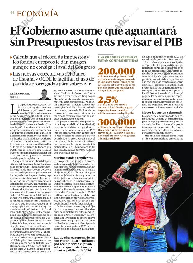 ABC MADRID 28-09-2025 página 44