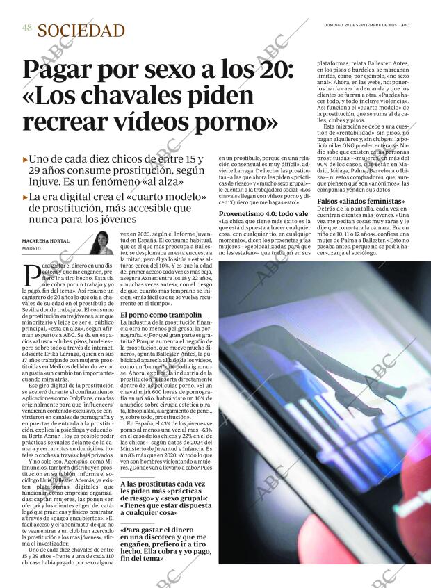 ABC MADRID 28-09-2025 página 48