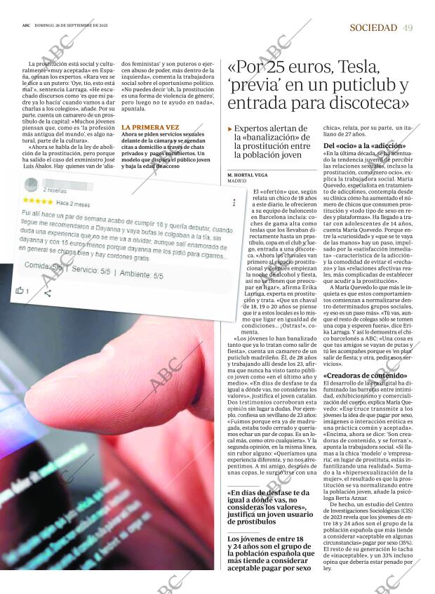 ABC MADRID 28-09-2025 página 49