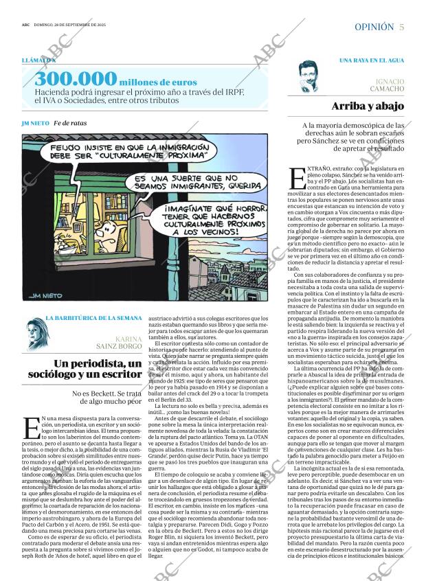 ABC MADRID 28-09-2025 página 5