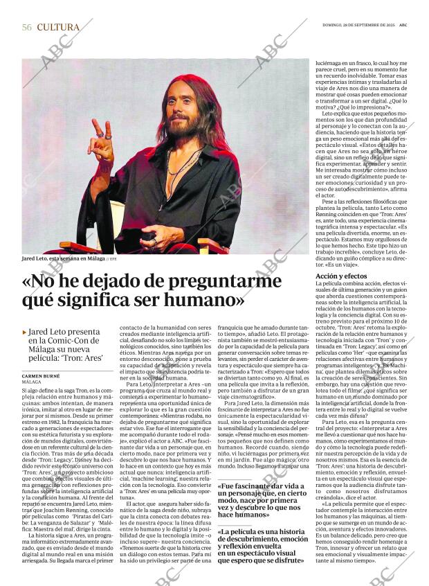 ABC MADRID 28-09-2025 página 56