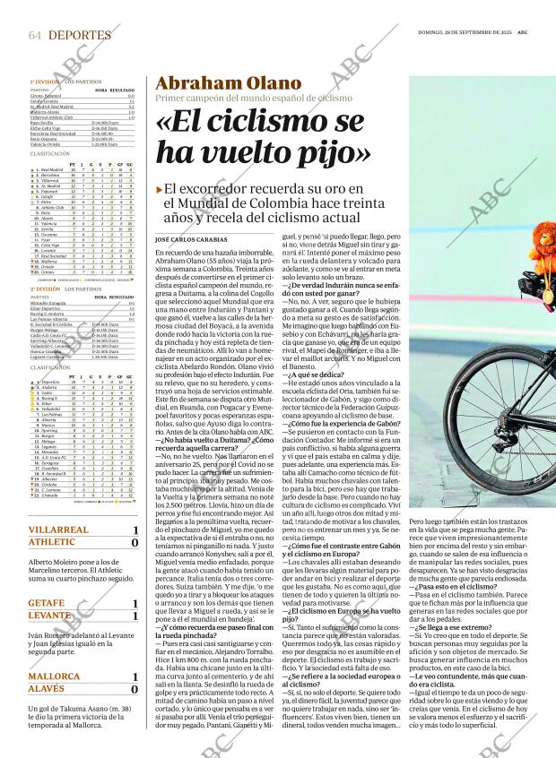 ABC MADRID 28-09-2025 página 64