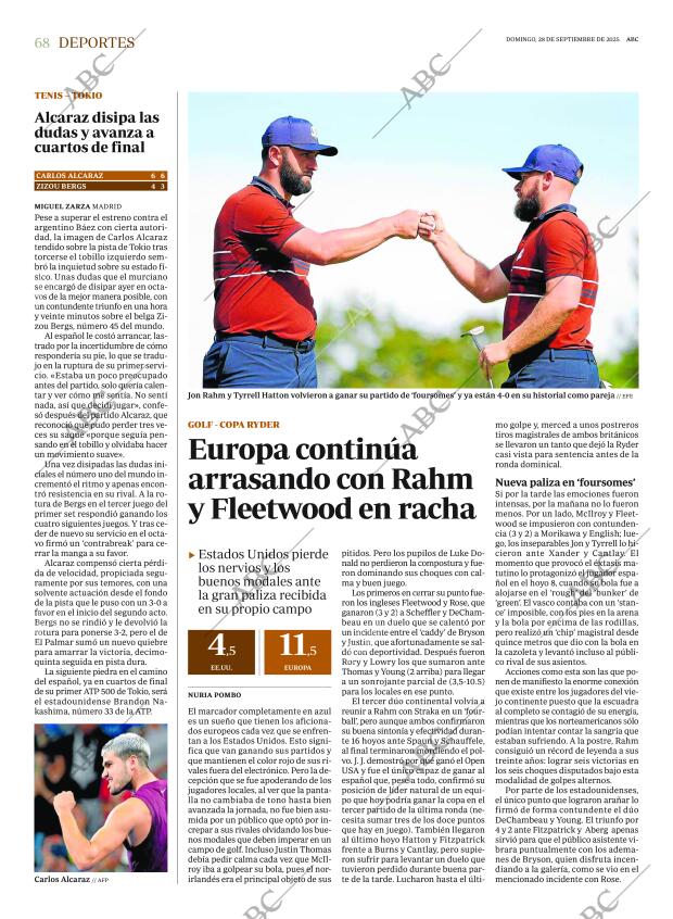 ABC MADRID 28-09-2025 página 68