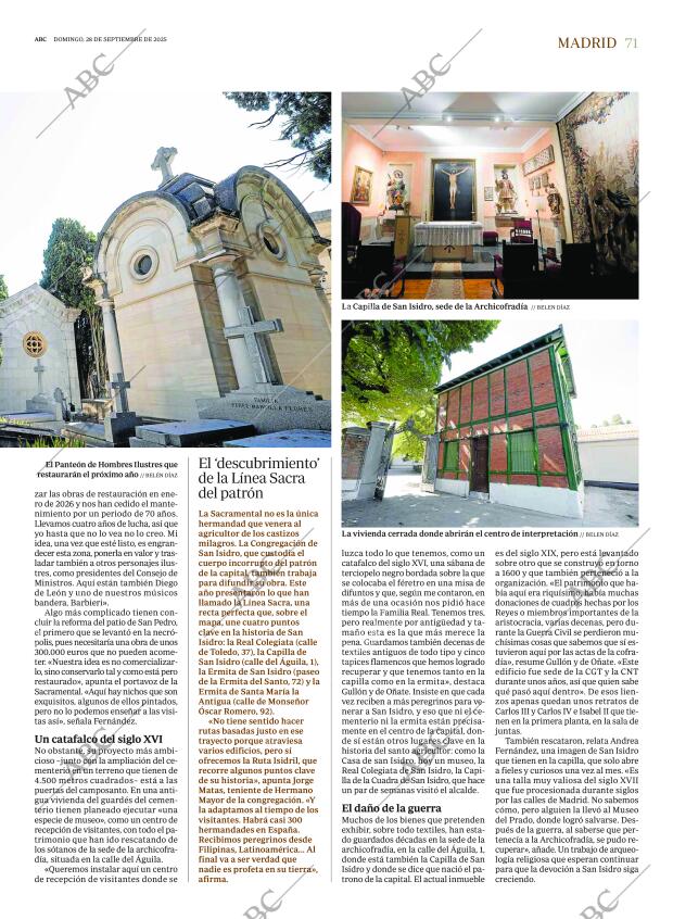 ABC MADRID 28-09-2025 página 71
