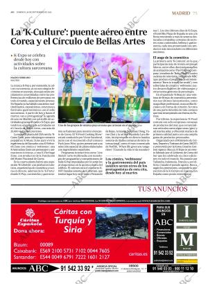 ABC MADRID 28-09-2025 página 75