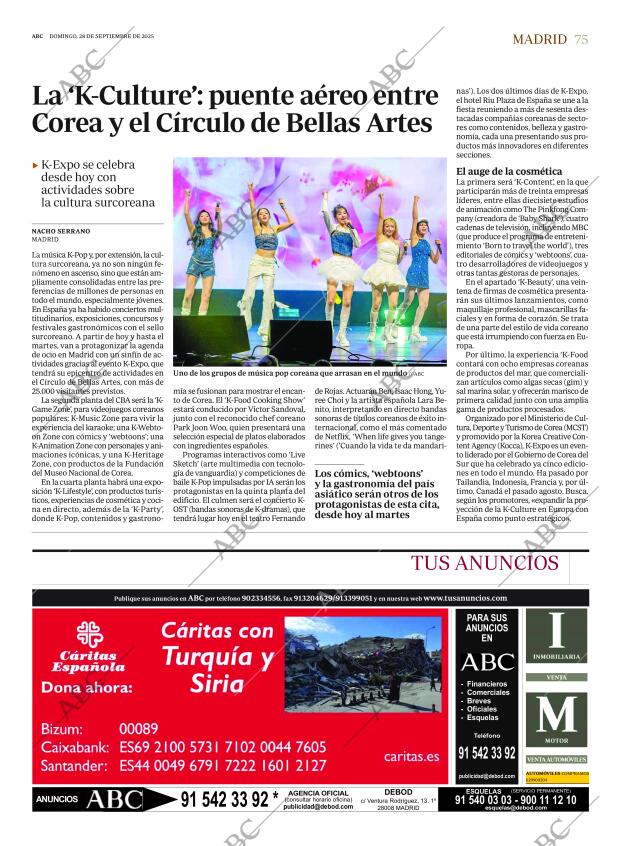 ABC MADRID 28-09-2025 página 75