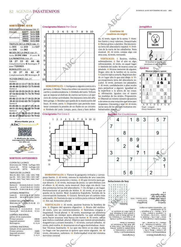 ABC MADRID 28-09-2025 página 82