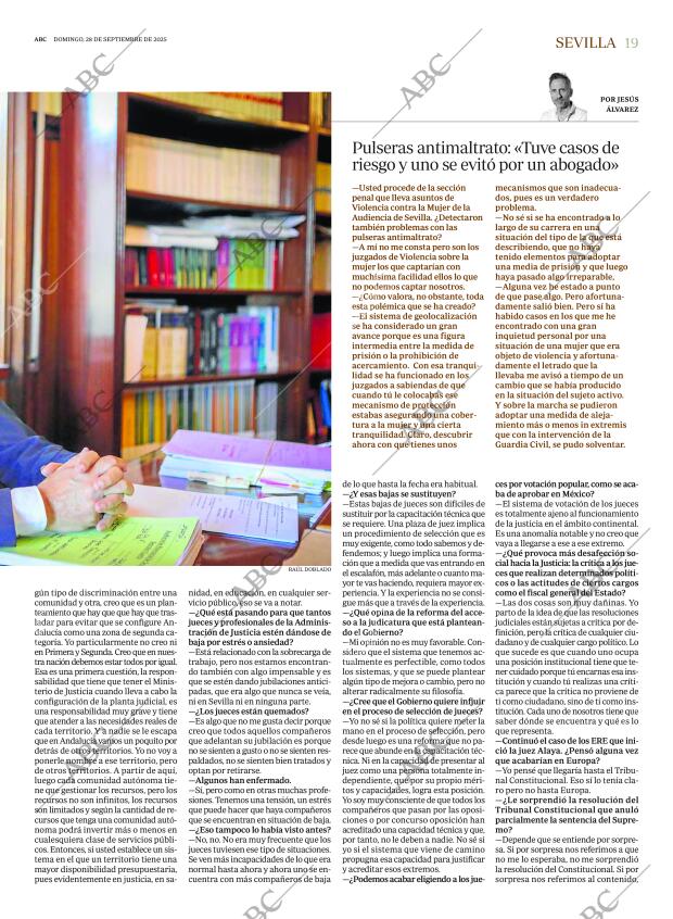 ABC SEVILLA 28-09-2025 página 19